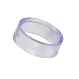 Ball Stand, Acrylic Display Stand, Clear Ring Baseball Stand Plastic Round Display Stand for Golf Ball Baseball Softball Tennis Ball Marbles Collections (Large)