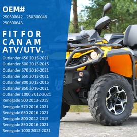 Rear/Front Wheel Studs for Can Am Outlander Renegade 1000 850 800 650 570 500 450 2012-2021 8PCS