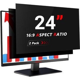 ZOEGAA Laptop Privacy Screen 12.1 inch 16:10, 12.1 inch Removable Anti Blue Light Glare Eye Protection Shield, Black Blackout Anti Spy Desktop Security Private Filter