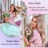 Hair Toppers for Women, 20 Inch Long Curly Wavy Hair
