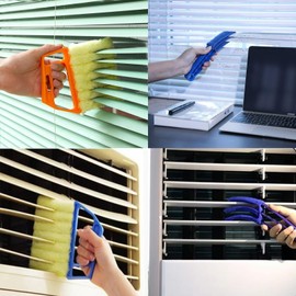 Blind Cleaner Duster Tool, Window Cleaner Tool, Window Venetian Blind Cleaner Tools, Window Blind Duster Brush, Dusters for Cleaning Window Air Conditioner Fans Duster, Window Blind Cleaner 2 Pack
