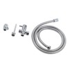 G1/2 Household Shower Converter Hose Stainless Steel Enema Attachment Hose