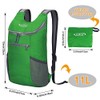 G4Free Lightweight Casual Daypack 11L Foldable Backpack Camping Packable Rucksack