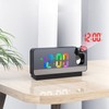 Digital Alarm Clock Temperature Display Calendar Snooze Mute Voice Activated