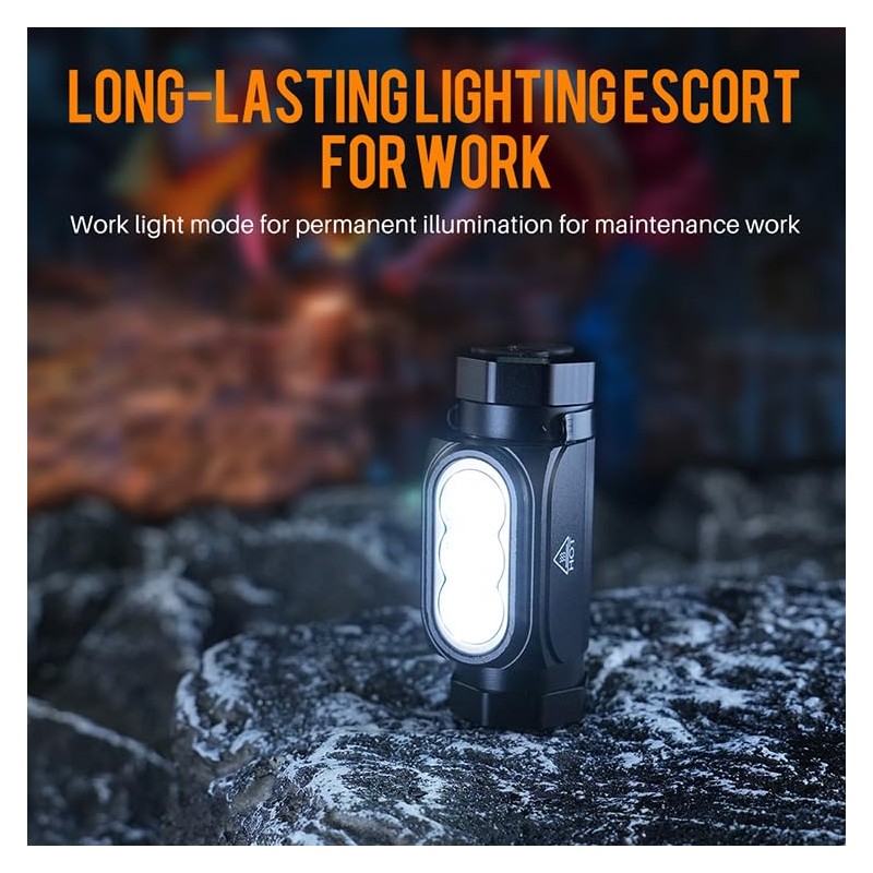 Vortex HP130 3 LED EDC Adjustable Headlamp Magnetic End Dimmable