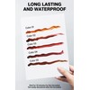 Matte Peel Off Lip Liner Set, Long Lasting Waterproof Lip