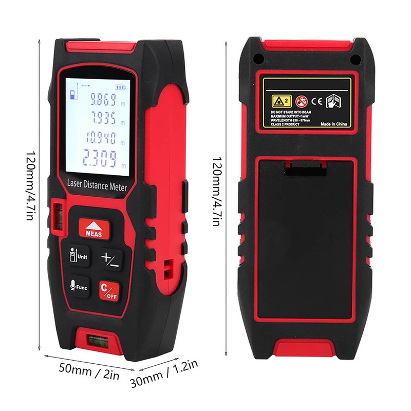 Infrared Distance Meter Portable Altimeter Handheld Laser High Accurancy Indoor