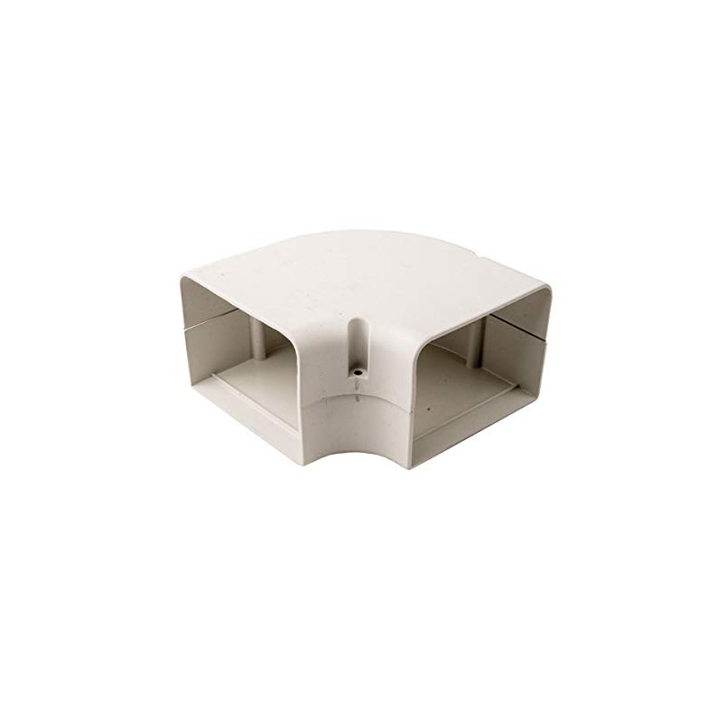 DiversiTech 230-FB4 SpeediChannel Flat Bend, 90 Degree, 4" Length