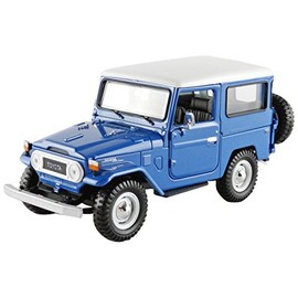 Motormax 79323bl – Toyota Land Cruiser Fj40 – 1977 – 1/24 Scale – Blue