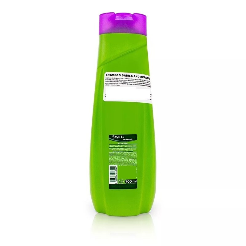 SAVILE SHAMPOO WITH KERATINE & ALOE VERA 700 ML