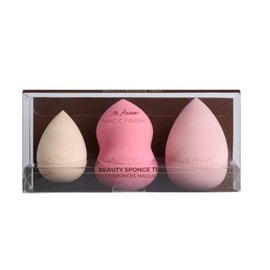 M. Asam MAGIC FINISH Make-up Sponge Trio (3 pcs.) - Sponge Trio for perfect application & blending of mousse, compact & liquid make-up, can be applied dry or wet, easy & precise handling