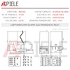 APIELE Electromagnetic Power Relay MY4NJ HH53P Coil 4PDT 4NO +