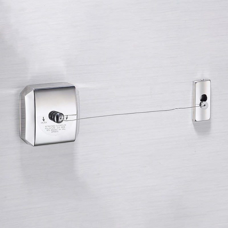 Retractable Clothesline Stainless Steel Clothes Line Dryer Heavy Duty Clothes
