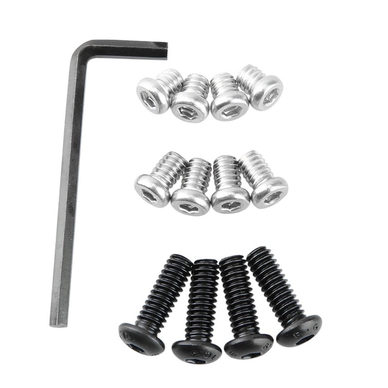 NICEYRIG 1/4 Inch-20 Thread Hex Screw, Pack of 12