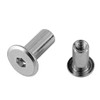 Poll Construction Fittings 2260800 Barrel Nut M 6 x 18 mm – Galvanised – Multicoloured (Pack of 10)