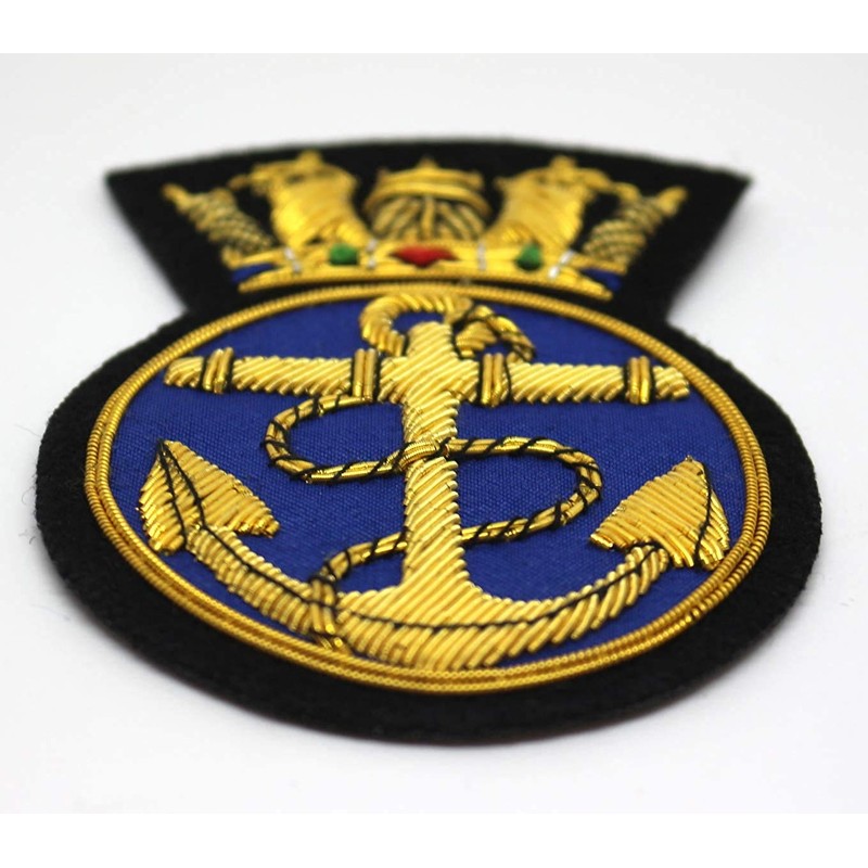 Royal Navy Embroidered Blazer badge