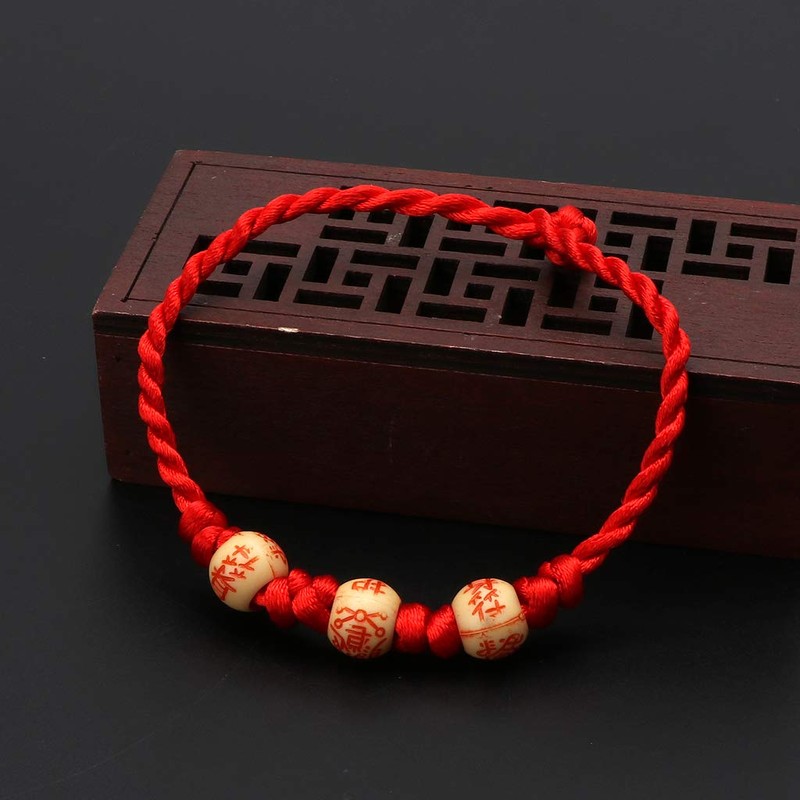 MISHITI Kabbalah Red String Braided Bracelet Protection for Good Luck