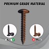 30 Pcs Black Interior Trim Screws #8 M4.2-1.41,fits for Ford