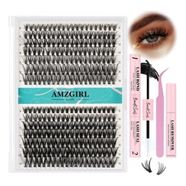 Kit De Extensiones De Pestañas Racimos Largo Mixto Uso Fácil