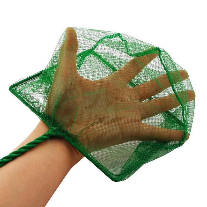 DQITJ 3 Pack Fish Net Aquarium Fine Fishing Mesh with