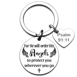 Ivinan Christian Gifts For Women Men Adults Easter Gifts For Teens Girls Religious Keychain Inspirational Bible Verse Faith Gifts For Husband Wife Daughter Son Birthday Prayer Jewelry Accessories