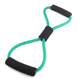 Abaodam Chest Expander Resistance Bands Durable Shaped Stretching Strap for Home Workouts Strength Training and Muscle Toning for All Fitness Levels Yellow