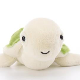 Apricot Lamb Leisure Turtle Niannian Stuffed Animals for Kids, Soft Cute Plush Toys for Baby Girl and Boy, 7.5 Inches