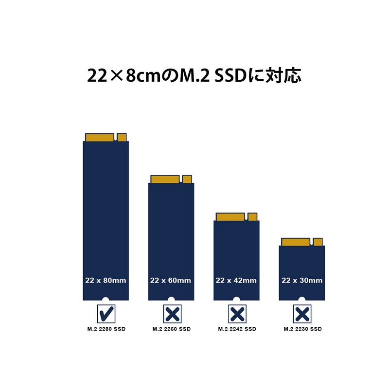 Silver Stone SST-TP04T M.2 Heatsink Aluminum Alloy NVMe SSD Cooling