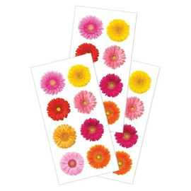 Paper House Gerber Daisy Flower Planner Stickers Papercraft Envelope Seals DIY Crafts Floral