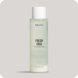 Nacific 네시픽 프레쉬 시카 플러스 클리어 토너 150ml x1개 Nacific Fresh Cica Plus Clear Toner 150ml x1