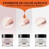 YUMTTY Kit de uñas acrílicas, Polvo acrílico, líquido acrílico, monómero