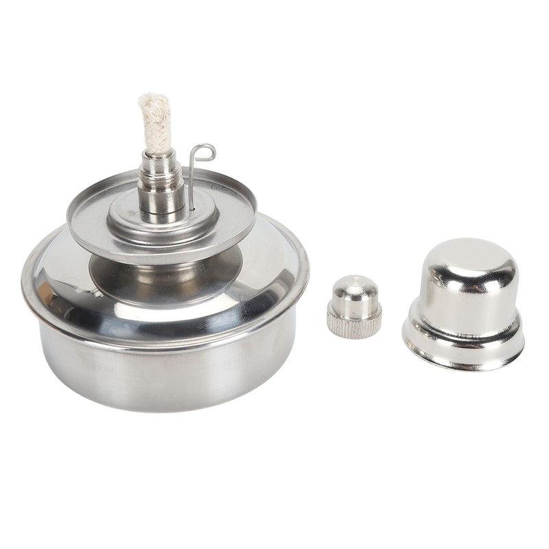 Alcohol Lamp Burner 304 Stainless Steel Explosion Proof Leakproof Metal