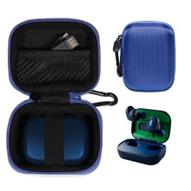 CaseSack Case for Skullcandy Grind Fuel, Grind in-Ear True Wireless Earbuds (Royal Blue)