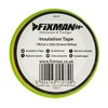 Fixman 192227 Insulation Tape 19 mm x 33m Green/Yellow