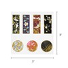 allydrew Elegant Gold Foil Washi Tape and Sticker Set for