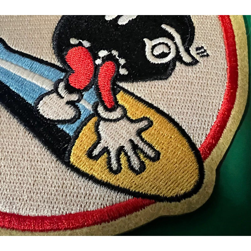 US NAVY TORPEDO SQUADRON 2 FLIGHT JACKET BREAST PATCH