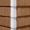 Nailite Exterior Hand Split Vinyl Siding Cedar Shake Outside 90°