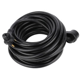 ROADFAR Power 50Foot 30AMP Heavy Duty RV Extension Cord with Easy Removal Handle for Trailer Camper Motorhome