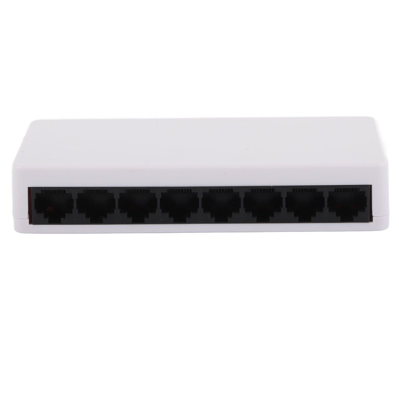 8 Port 10/100Mbps Ethernet Switch Support Desktop Wall Mount Unmanaged