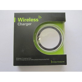 Replacement for White Wireless Charging Transmitter Desktop Dock/Pad for ANY Phone