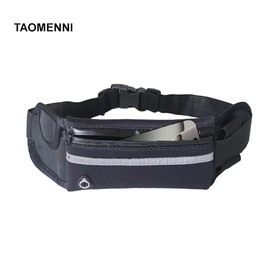Slim Running Belt Waist Pack for Men and Women – Adjustable Runners Fanny Pack Fits All Phones – Ideal for Jogging, Hiking, Gym, and Travel – Great Running Gear Gift