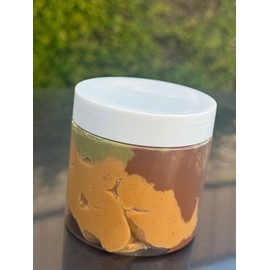 TwistedTreatz Dubai Chocolate with Kunafa Filling 8oz Jar | Viral Dubai Choc Candy (1 lb, Dubai Chocolate with Peanut Butter)