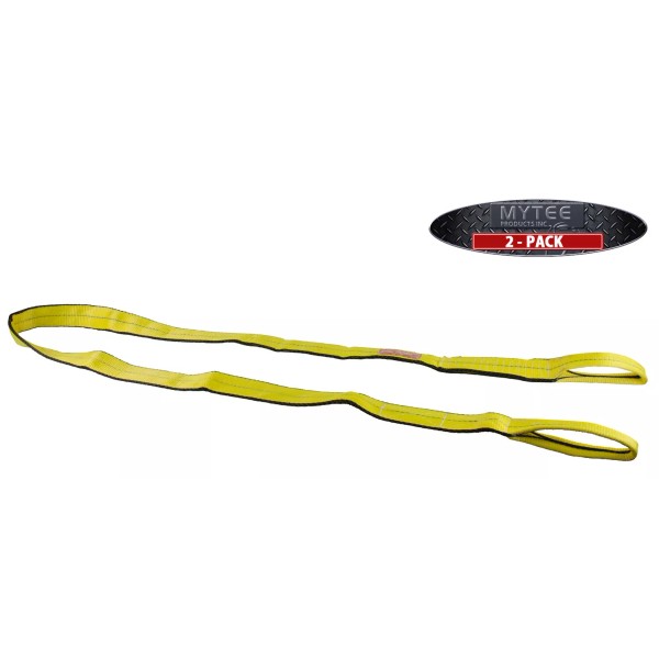 Mytee Products 2 Pk 3"x16' Web Sling - 8400 LBS