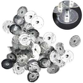 200pcs/12.5mm Candle Wick Base,Candle Wick Tabs Metal,Candle Wick Sustainer Tabs for Candle Making DIY