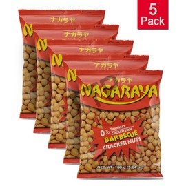 Nagaraya Cracker Nuts Barbecue Pack of 5 (160 G Per Pack)