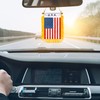 ZXvZYT 3 X 5 Inch America USA Window Hanging Flag