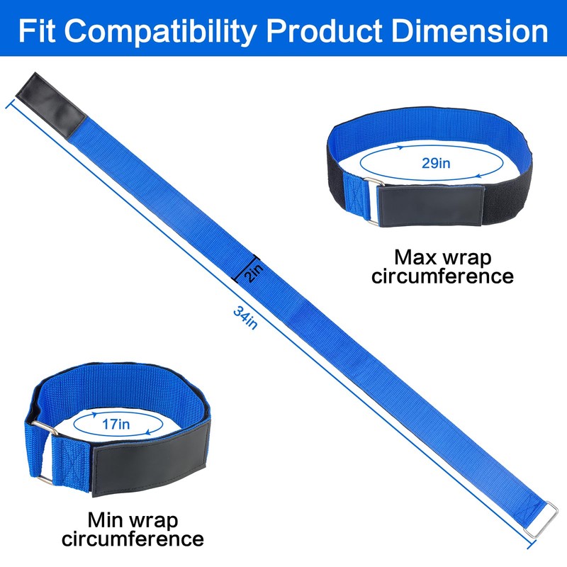 Skipwall Ladder Straps,Ladder Rack Tie Down Straps,Adjustable Multipurpose Securing Straps
