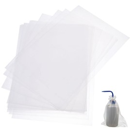 Healvian 250pcs Bottles White for Tattoos Spout Tattoo Squeeze Pouch Sleeves Cover Ml Bag Disposable Wash Covers Bags Tattooing Cleaning Kits Accessories Bottle Machine