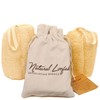 All Natural Loofah Sponge, Set of 2 Real Egyptian Bath