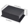 Raculety Project Box ABS Black Electrical Boxes IP65 Outdoor Waterproof